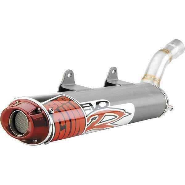 Big Gun 10-2702 (M2) EVO R Slip On Exhaust for 2005-2013 Yamaha YFM350R Raptor
