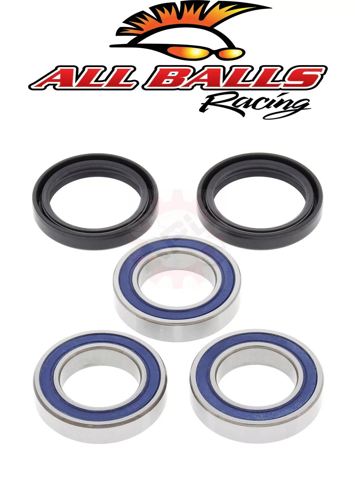 All Balls Racing 25-1314 Rear Wheel Bearing Kit · 1988-2002 Yamaha YFS200 Blaster