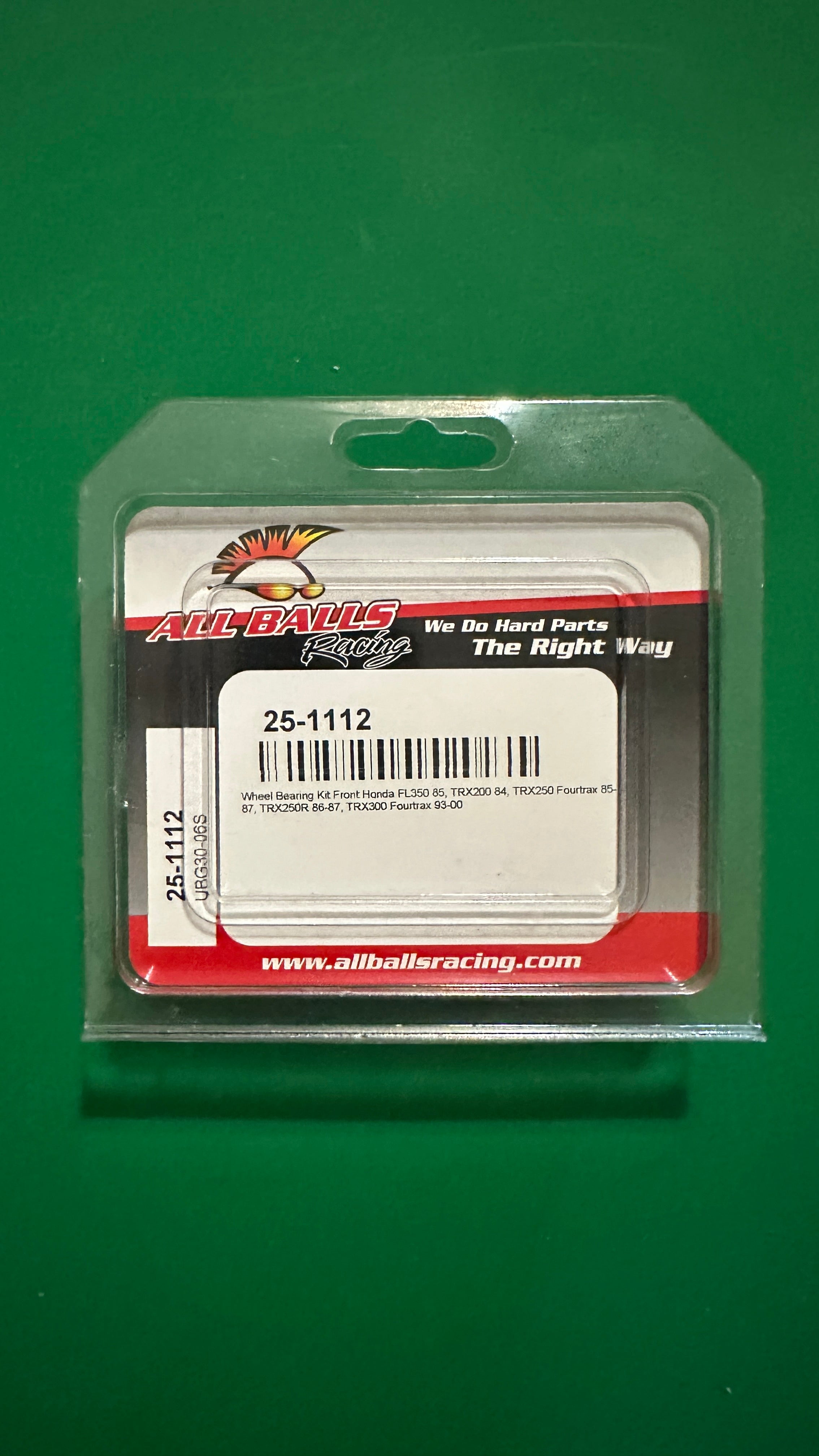 All Balls Wheel Bearing Kit 25-1112 Front Honda FL350 TRX200 TRX250 TRX250R