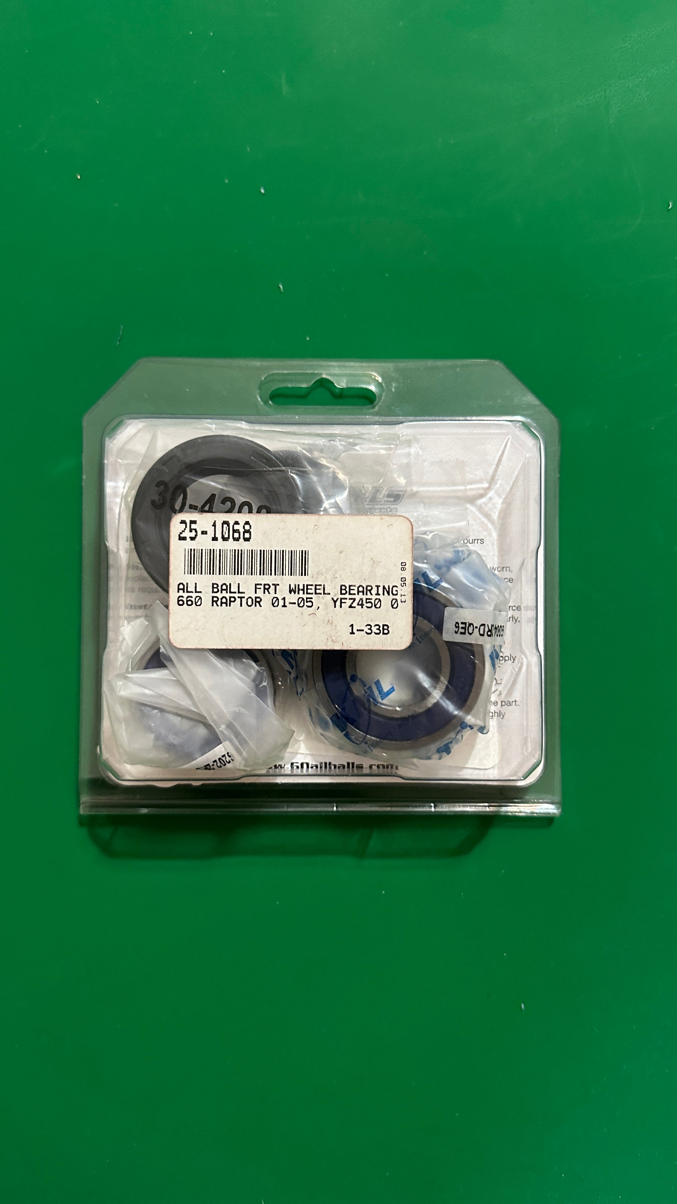 ALL BALLS RACING WHEEL BEARING KIT for 2009-11 YAMAHA YFZ450R