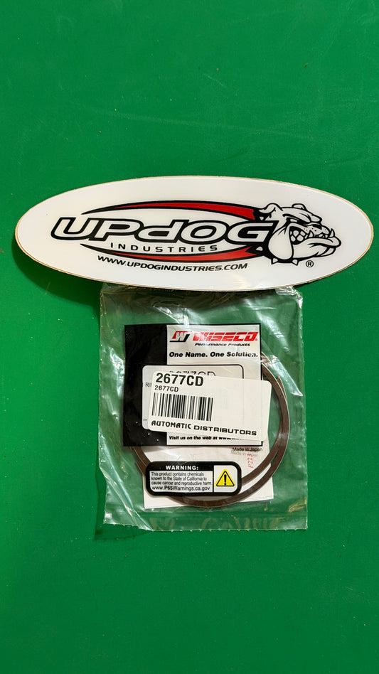 Wiseco 2677CD Piston Ring Set - 68.00mm Bore - Fits Yamaha Blaster 200, Kawasaki KDX200, & Suzuki RM250