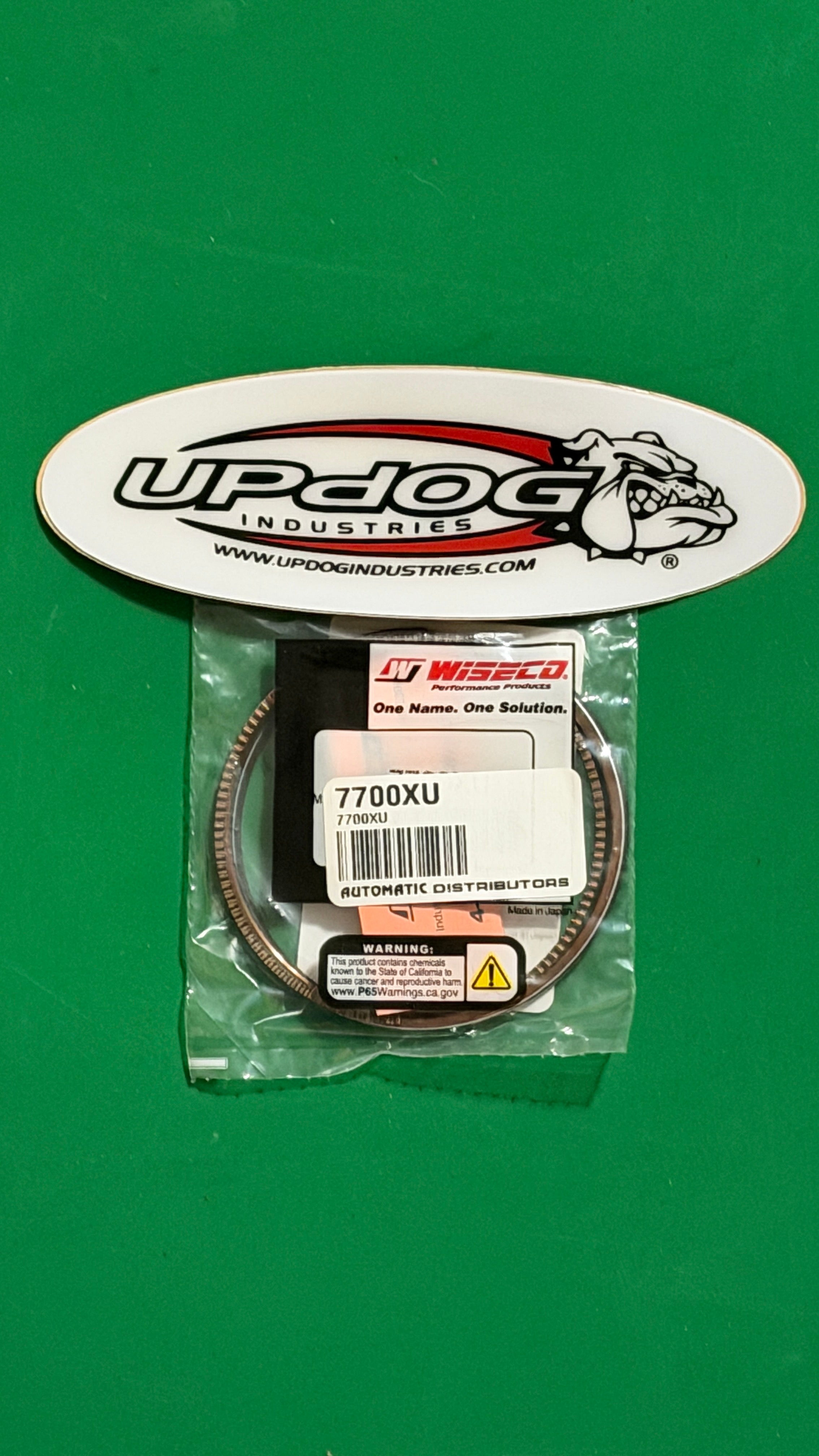 Wiseco 7700XU Piston Ring Set - 77.00mm Bore - Fits Yamaha YZ250F, WR250F & Gas Gas EC250F