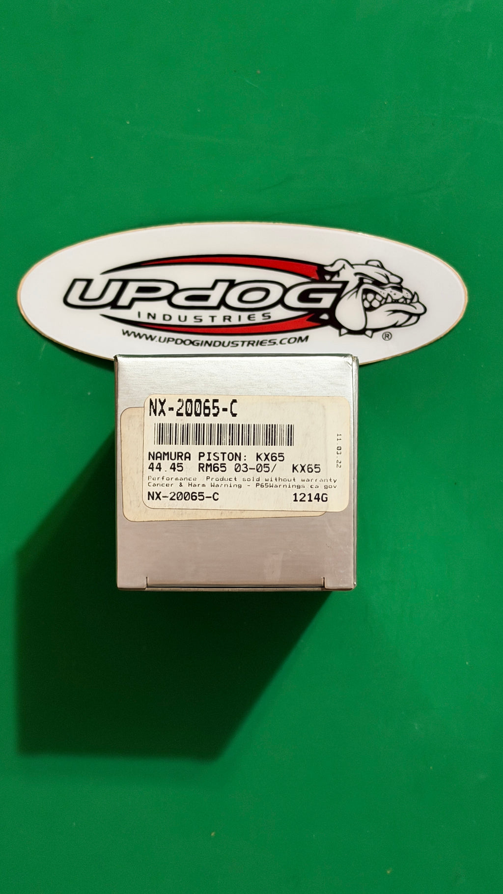 NAMURA 44.47mm PISTON KIT NX-20065-C for Kawasaki KX65 2000-2024 / Suzuki RM65 2003-2007