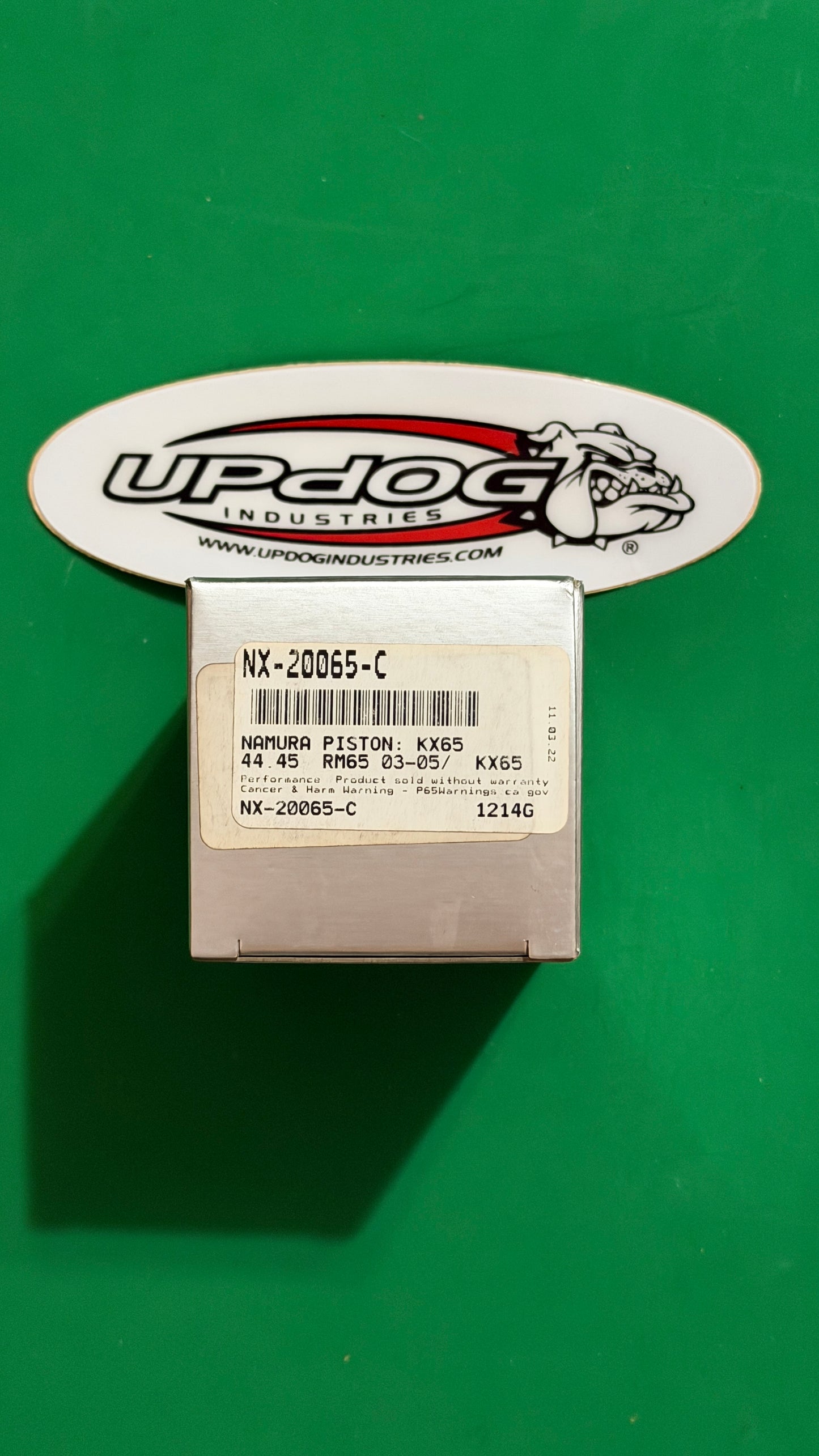 Namura 44.47mm Piston Kit NX-20065-C for Kawasaki KX65 2000-2024 / Suzuki RM65 2003-2007
