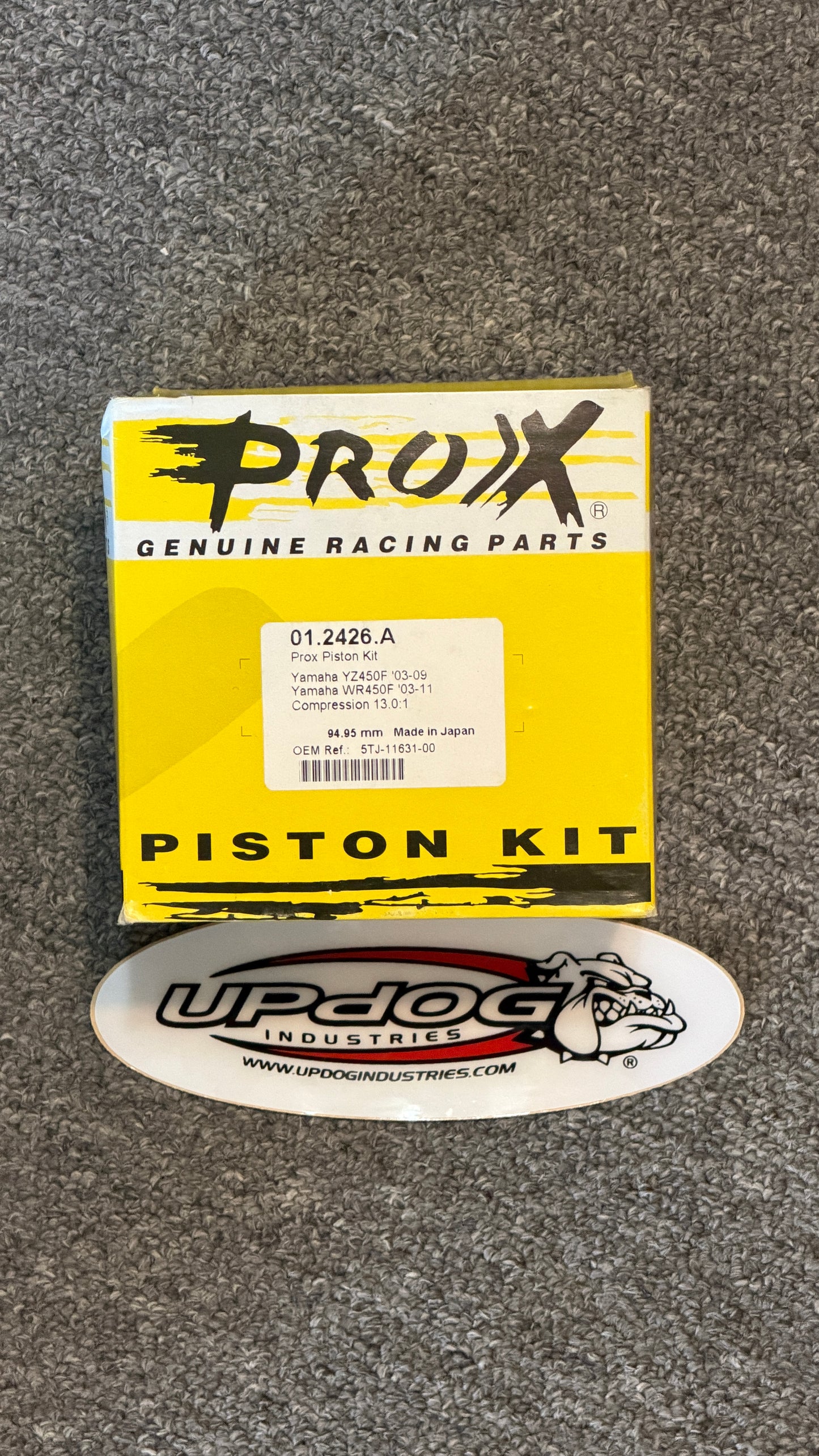 ProX High-Compression Piston Kit (Part # 01.2426.A)