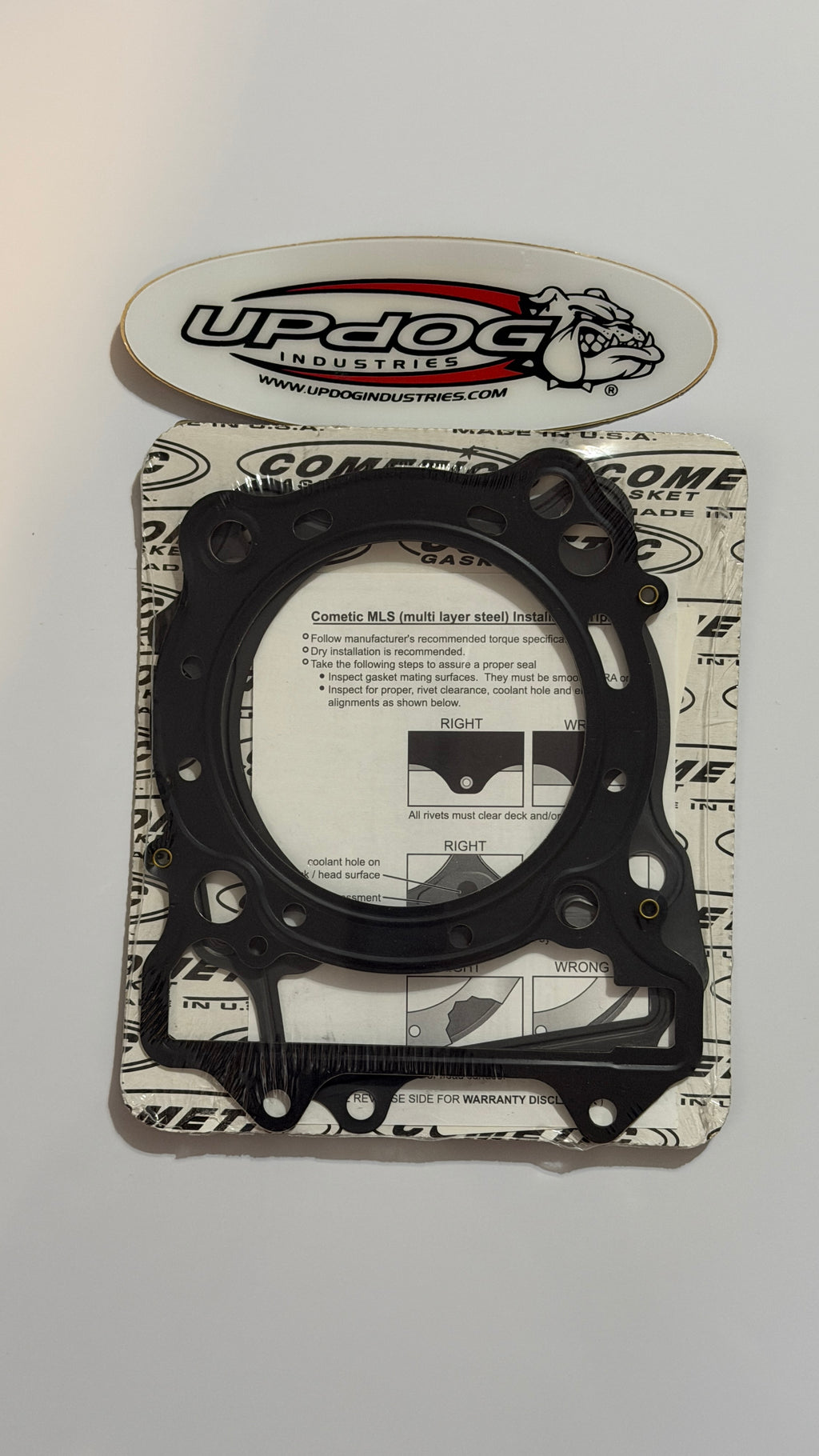 Cometic top end 92MM Gasket Kit C7688