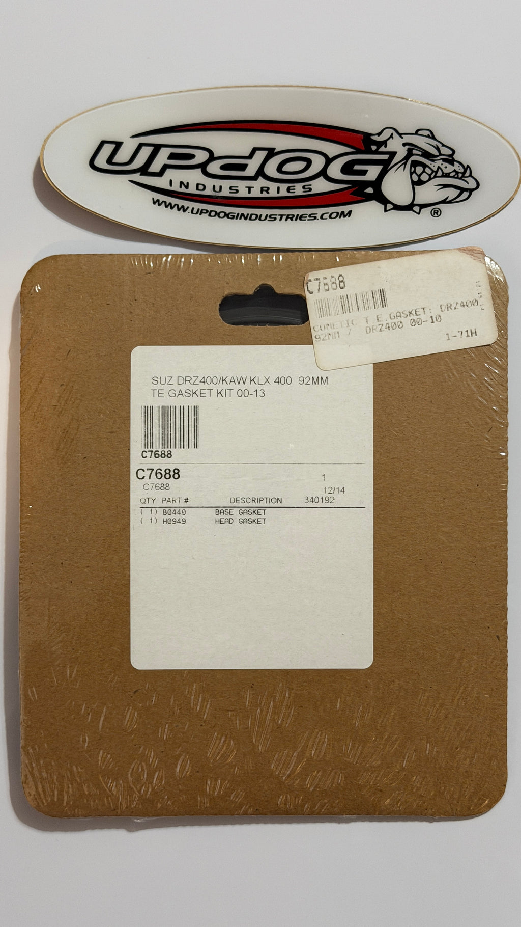 Cometic top end 92MM Gasket Kit C7688