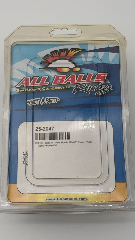All Balls 25-2047 Rear Differential Bearing Kit for Honda Rincon