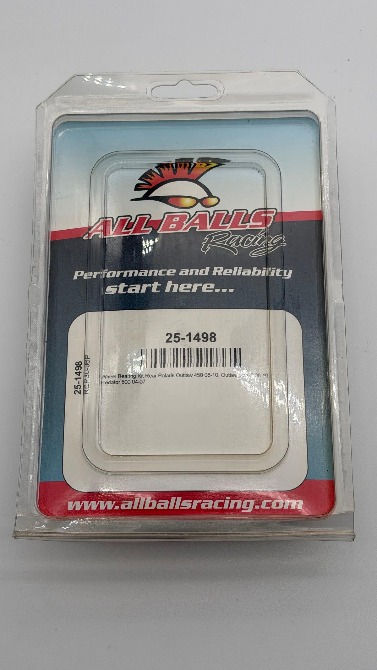All Balls Racing Rear Wheel Bearing and Seal Kit 25-1498