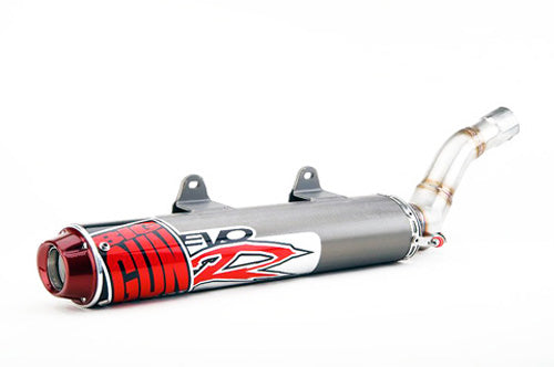 Big Gun 10-2702 (M2) EVO R Slip On Exhaust for 2005-2013 Yamaha YFM350R Raptor