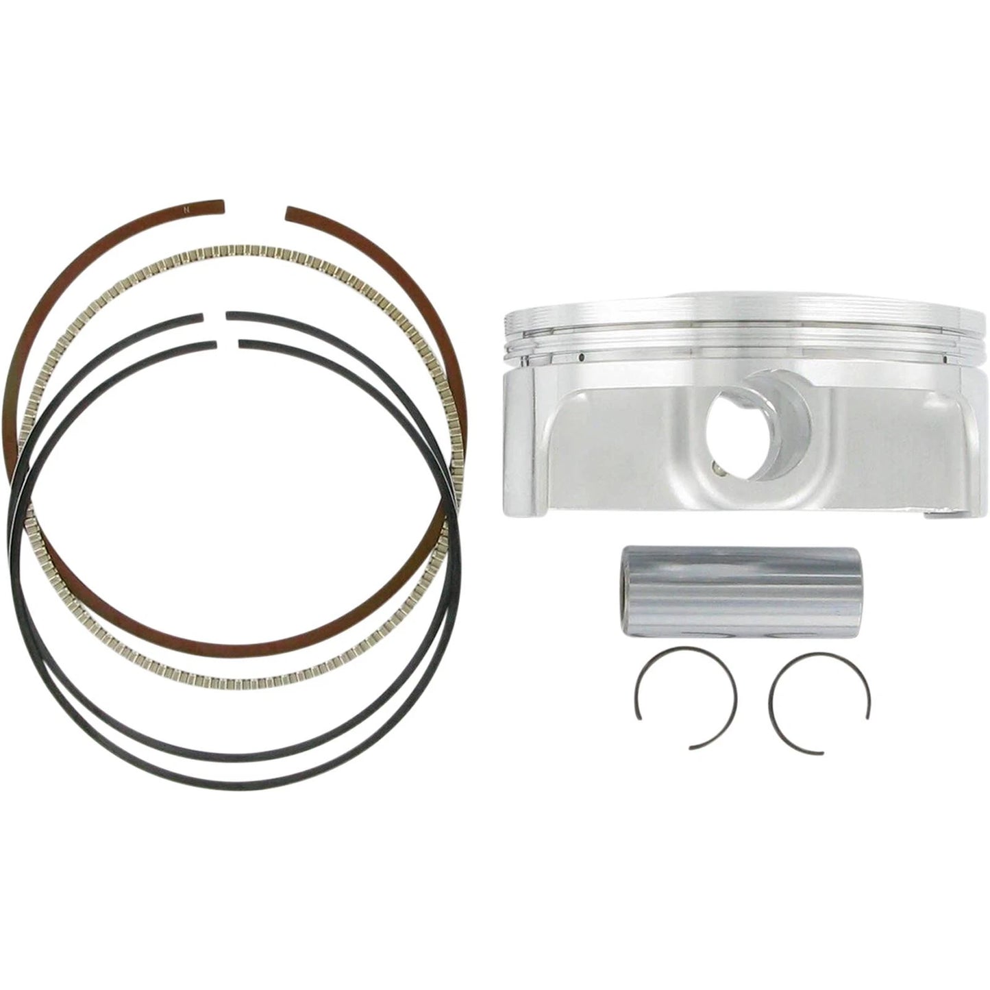 Wiseco High-Performance Forged Piston Kit – 97.00mm (+2.00mm Oversize) | 12.5:1 Compression 4732M09700